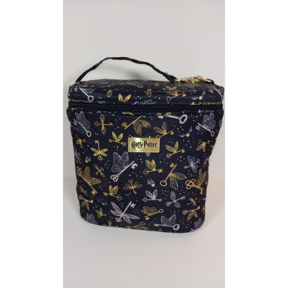 JuJuBe Harry Potter Blue/Gold Flying Keys Mommy Case/Bag for Baby Care Products